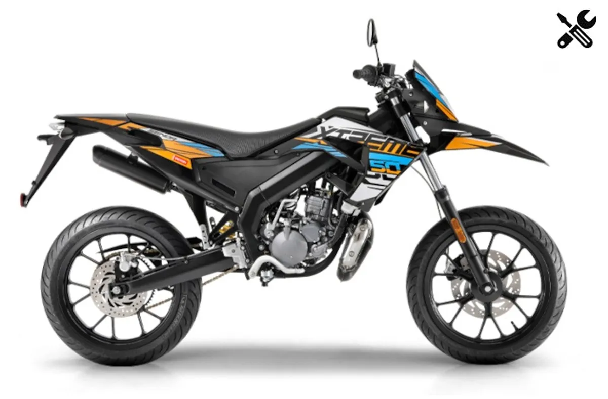 Derbi Senda X-Treme 50 SM - Caractéristiques techniques
