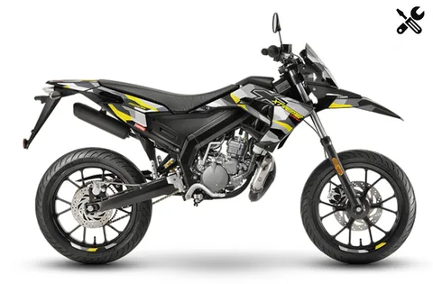Derbi Senda X-Treme 50 SM Camo - Caractéristiques techniques