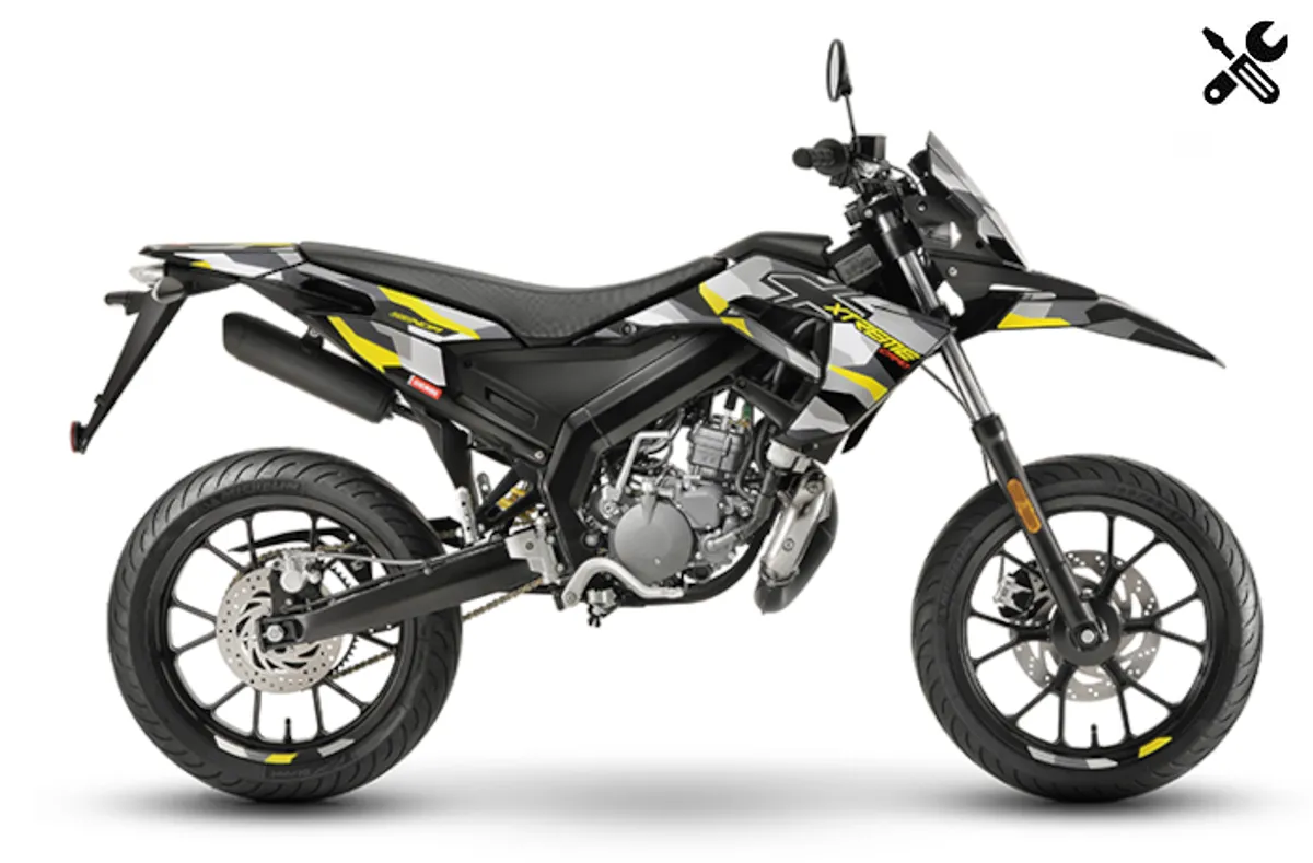 Derbi Senda X-Treme 50 SM Camo - Caractéristiques techniques