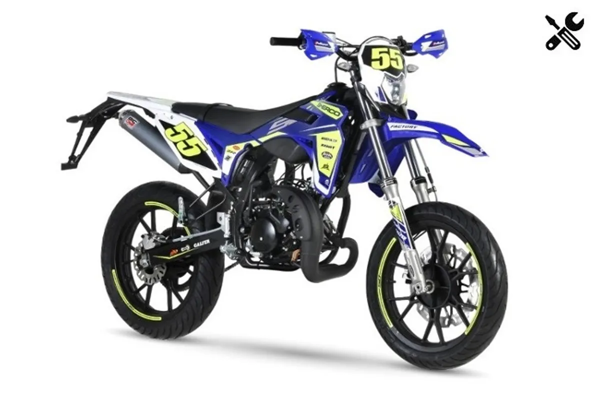 Sherco Factory SM-R Factory / Silver / America - Caractéristiques techniques