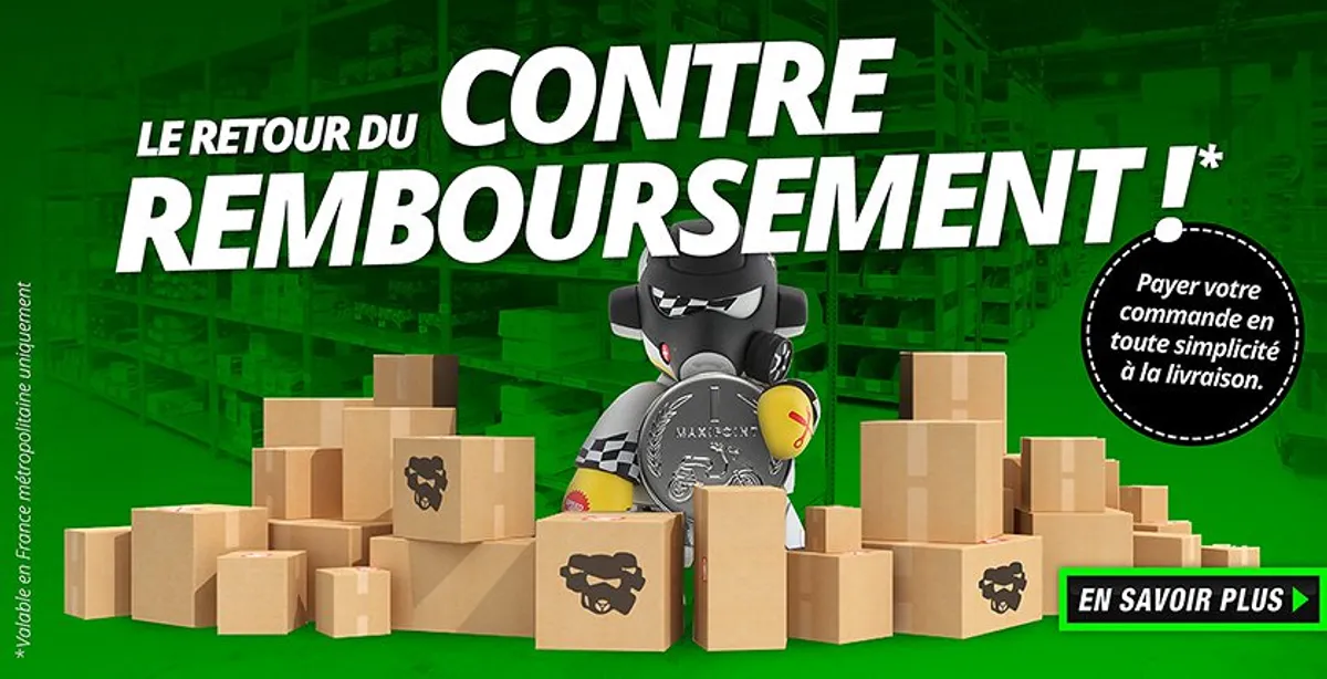 Payez votre commande en espèces à sa livraison !