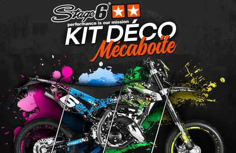 Les kits déco moto Stage6 prennent de la couleur !