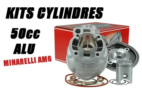 Kits cylindres 50 cc alu Minarelli AM6