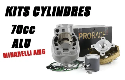 Kits cylindres 70 cc alu Minarelli AM6