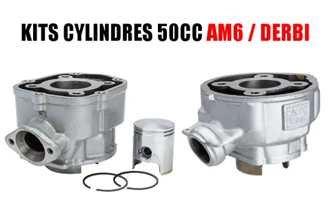 Kits cylindres 50 cc AM6 / Derbi