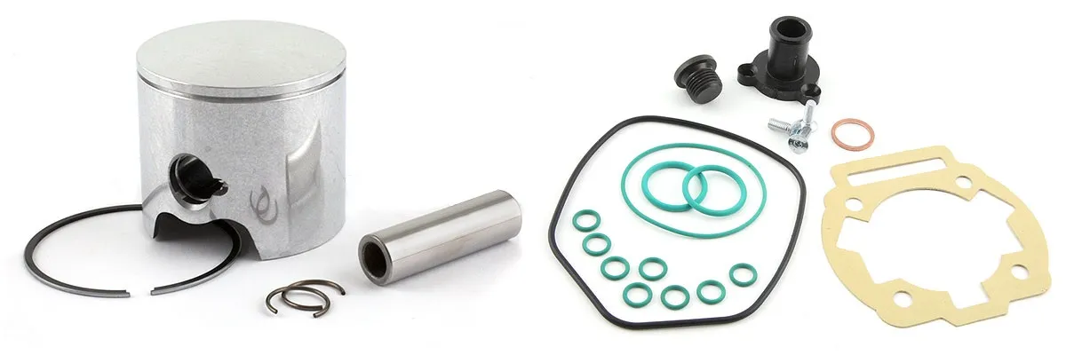 Piston mono-segment et joints