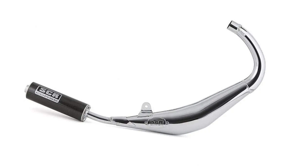 Pot SCR Corse SM Chromé 50 cc : tempérament sportif et look soigné