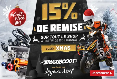Noël Maxiscoot : -15 % sur tout le shop jusqu'au 28 décembre