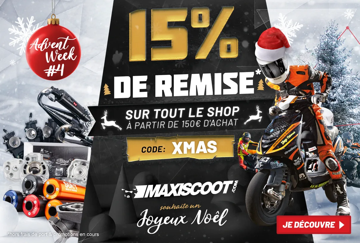 Noël Maxiscoot : -15 % sur tout le shop jusqu'au 28 décembre