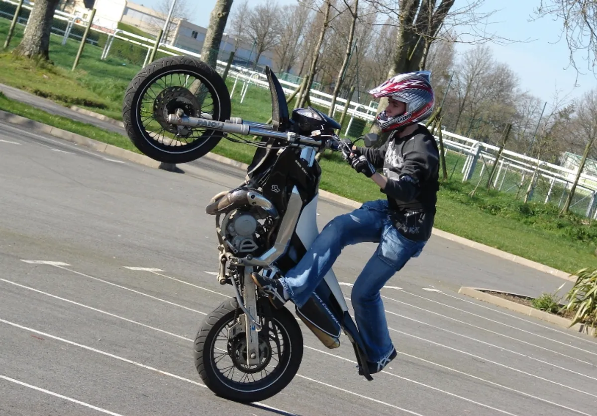 Wheeling en Derbi